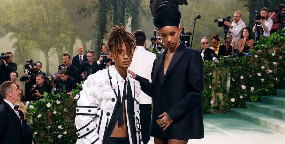 бал Met Gala 2024, Уиллоу и Джейден Смит, дети уилла смита, мет гала 2024, спящие красавицы, уиллоу смит