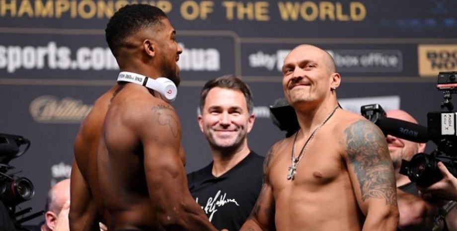 Ентоні Джошуа та Олександр Усик, бій джошуа усик, підготовка до бою з джошуа