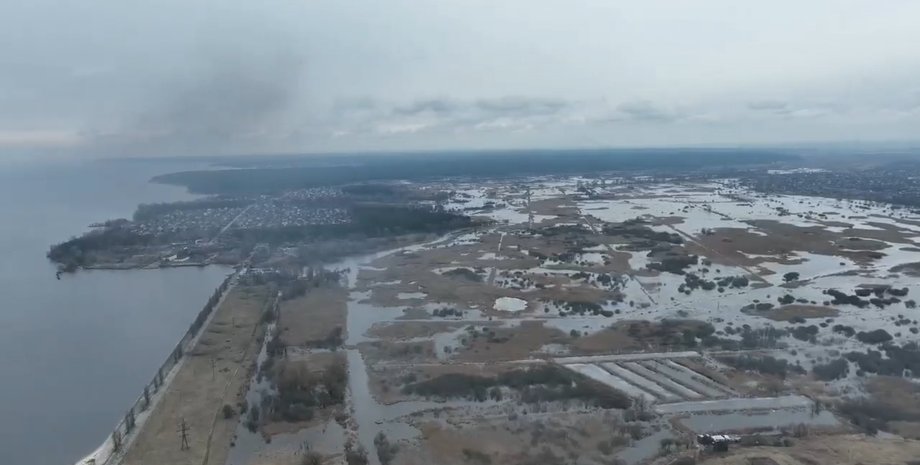 киевское море на карте, киевское водохранилище дамба, война россия украина, когда закончится война в украине
