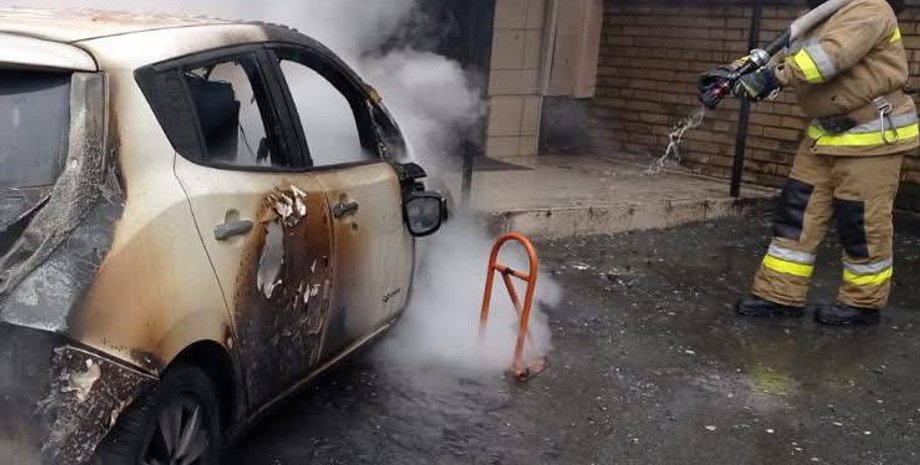 Пожар, взрыв, Киев