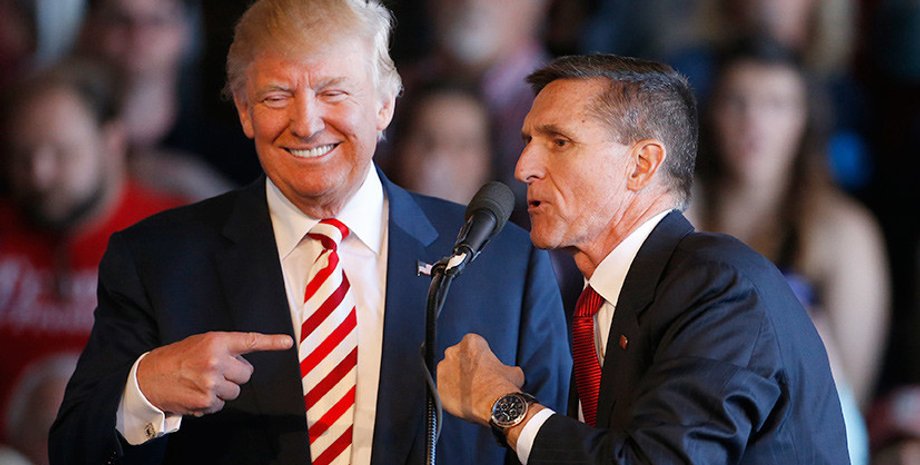 Дональд Трамп и Майкл Флинн // Фото: AFP