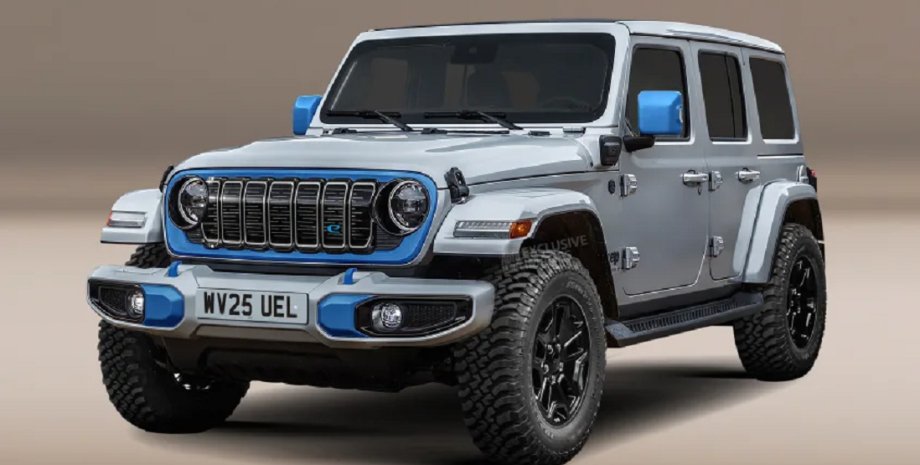 Jeep, Jeep Wrangler, Внедорожники, Авто, Автомобили, Фото, Новинки, Модели, Электромобили, Электрокары