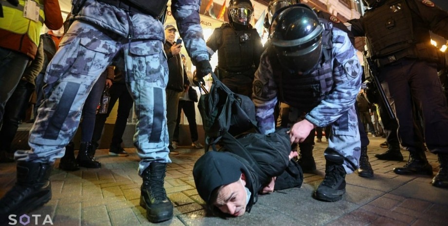 репресси в РФ, мобилизация , противники мобилизации
