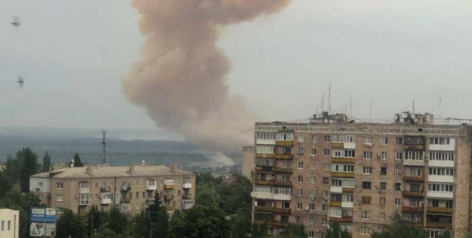 Сєвєродонецьк, ЗС РФ, захоплення Сєвєродонецька, цистерна з азотною кислотою