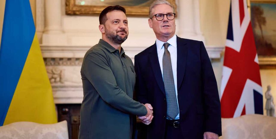 Кир Стармер и Владимир Зеленский
