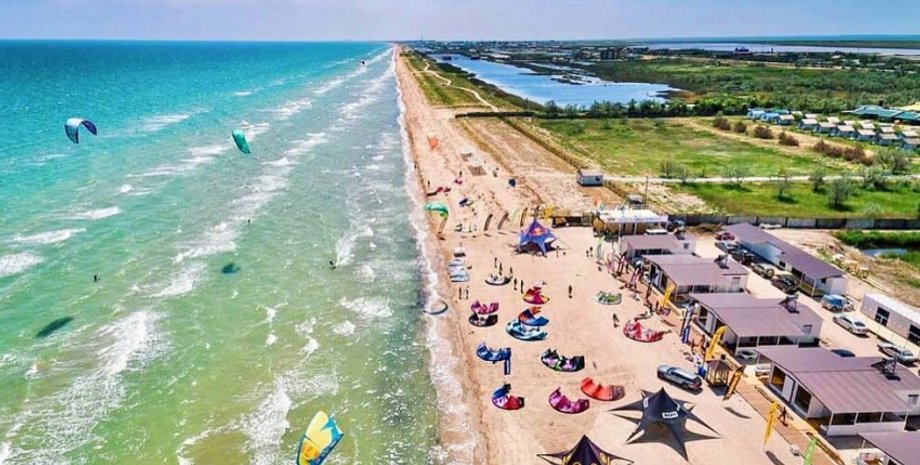 арабатская стрелка, коса, строительство, правительственный квартал