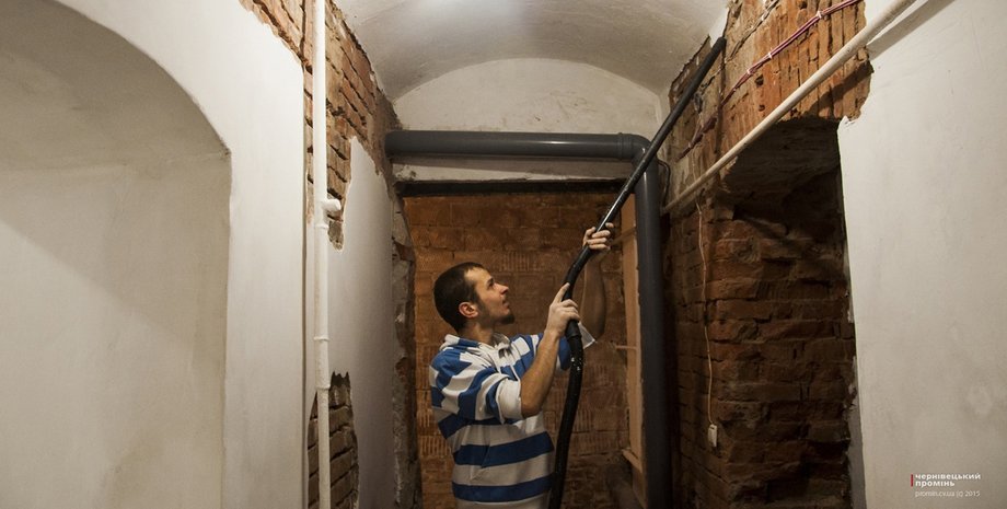 Подготовка к открытию Центр искусства Bunker / Фото: promin.cv.ua