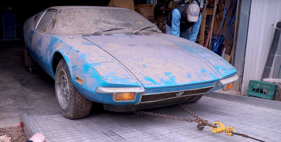 De Tomaso Pantera, De Tomaso Pantera 1972,De Tomaso, ретро авто, суперкар De Tomaso