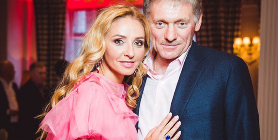 Дмитро Пєсков, Тетяна Навка, санкції Росія, санкції Пєсков