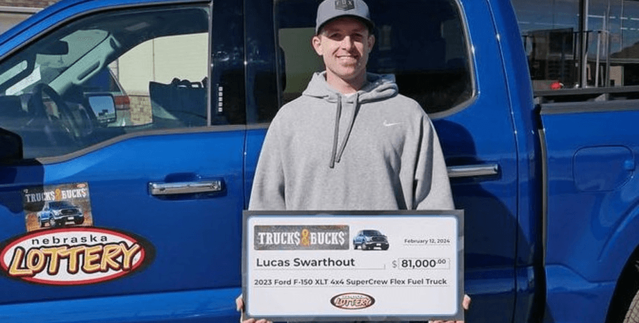 Переможець лотереї, лотерея, лотерейний білет, гроші, приз, виграв автомобіль, отримав машину,