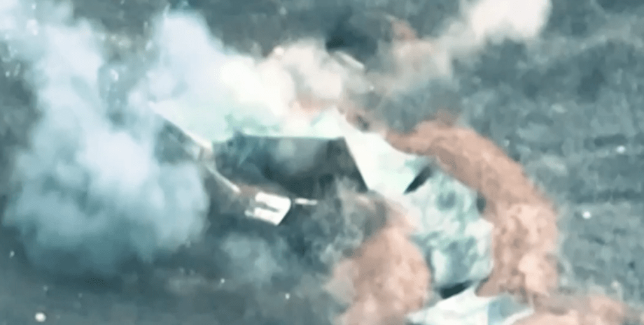 Удар по позиции российского оператора антидронового ружья Удар, БПЛА, антироновое ружье, позиция ВС РФ, дрон, война в Украине, фото