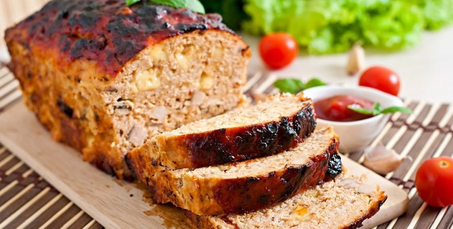 мясной хлеб, рецепт мясного хлеба, мясное блюдо, простой рецепт, что такое мясной хлеб