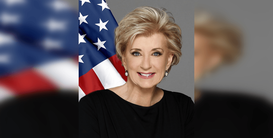 Линда Макмэн, Макмэн, министр образования США