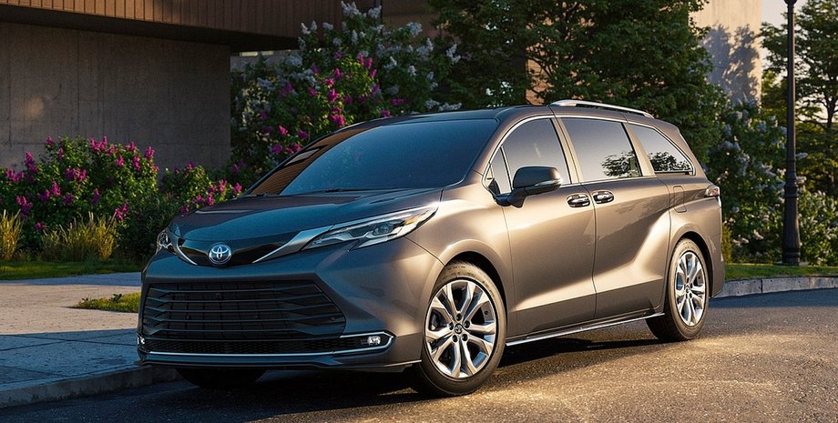 Toyota, Toyota Sienna, Авто, Автомобілі, Мінівен, Фото, Новинки, Сімейні авто, Гібриди