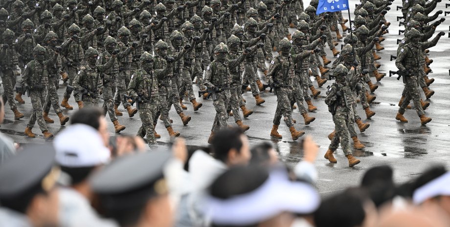 південна корея, армія, служба в армії, зайва вага в армії, ожиріння армія