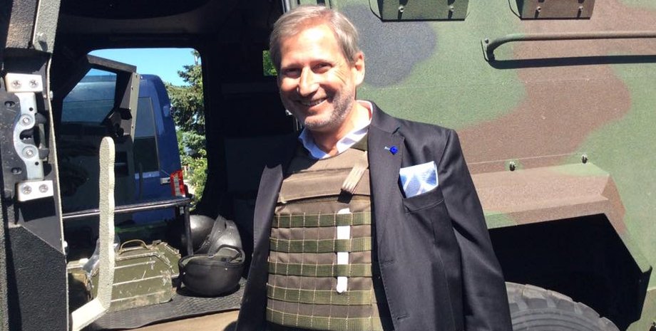 Йоханнес Хан / Фото: facebook.com/iryna.gerashchenko