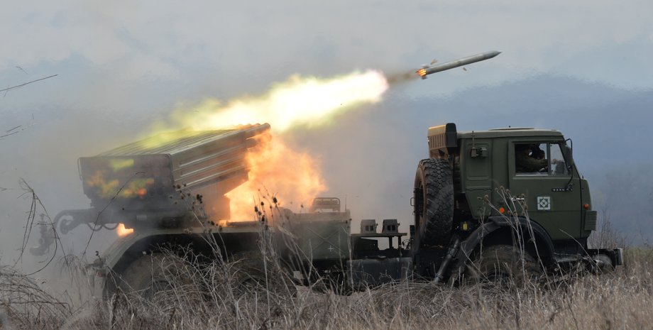 РСЗО "Град", стрельба из "Града", Град