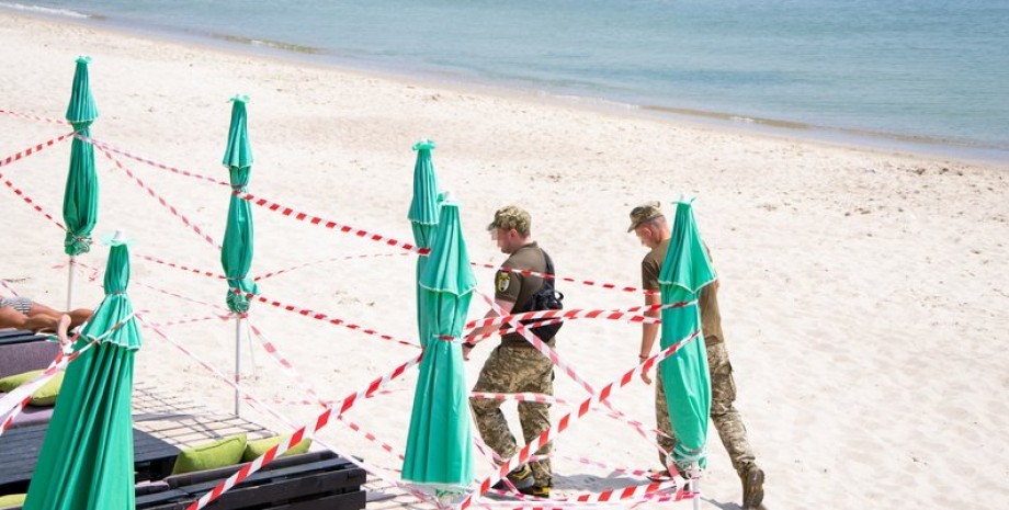 Пляж, Одесская область, стрельба, военкомат, полиция