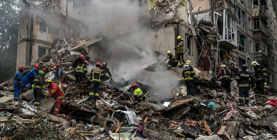 удар по дому в києві Київ удар по дому у Святошинському районі