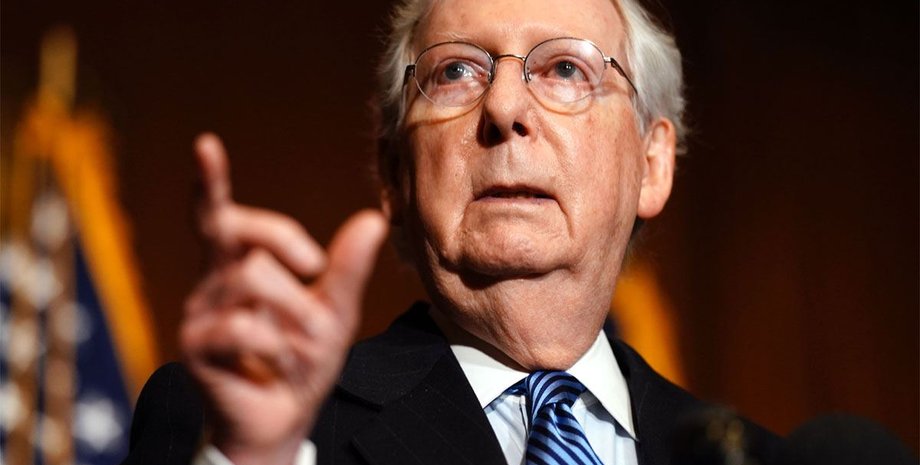 сенатор, глава республиканской партии, макконнел