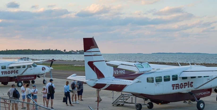 Ветеран армии США угнал самолет в Белизе, угон самолета, ранил пилота