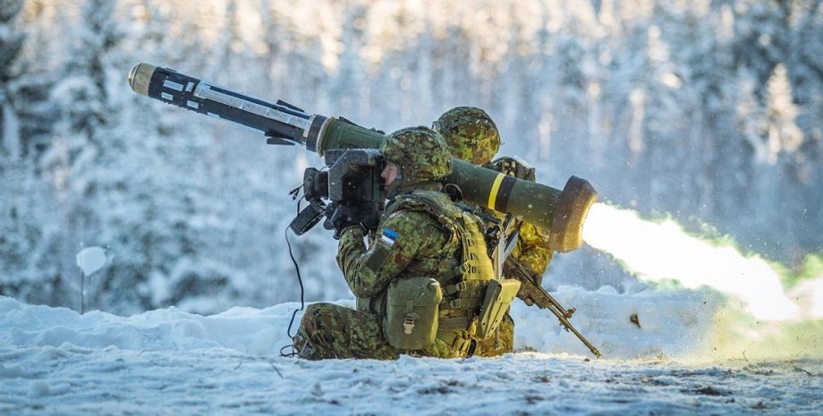 Пехотинцы Эстонии испытывают новое оружие / Фото: news.err.ee