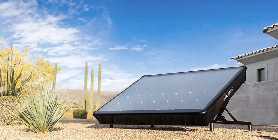 сонячна панель для видобутку води