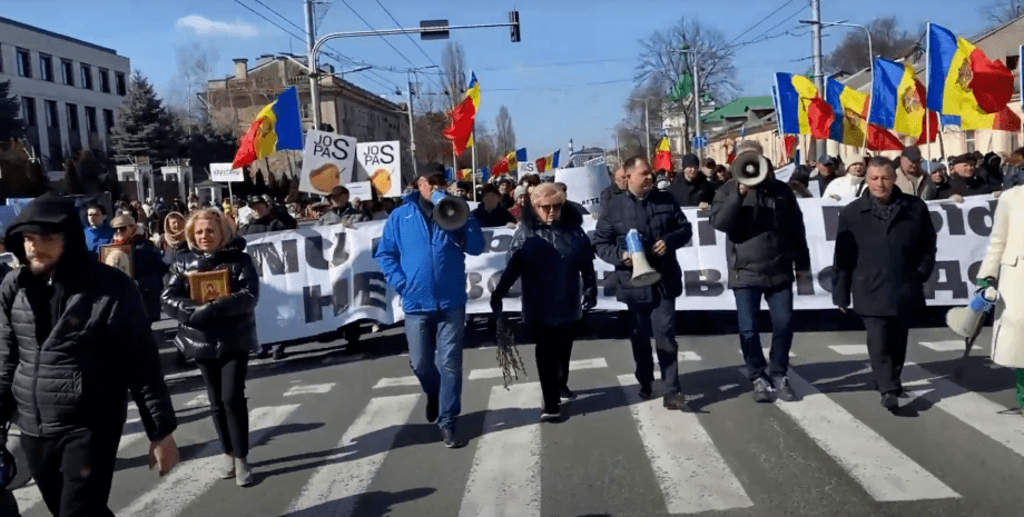 протести у молдові, мітинг у молдові, акції протесту у кишиневі, мітинг у кишиневі,