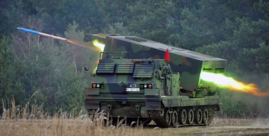 HIMARS HIMARS, выстрел, деревья