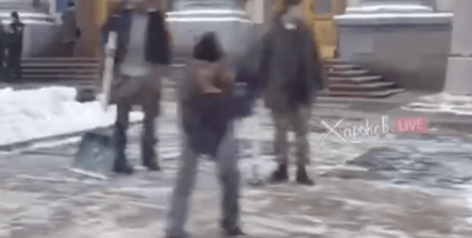 снег, уборка