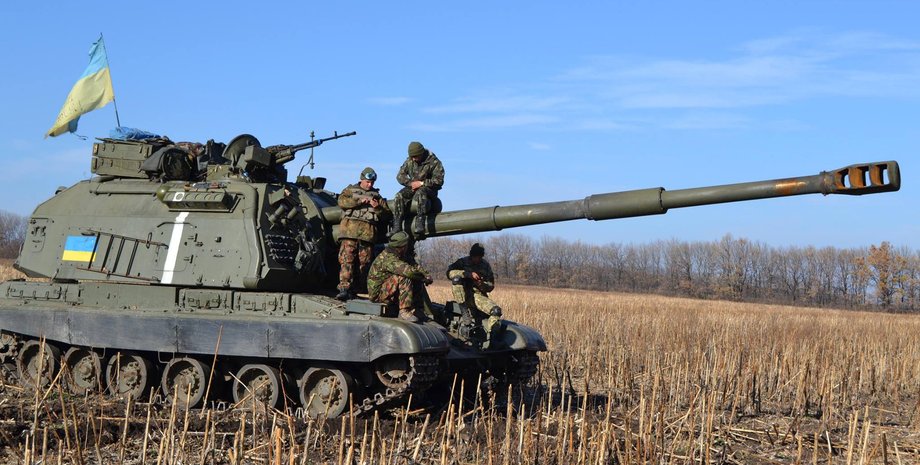 Силы АТО в Донбассе / Фото: штаб АТО