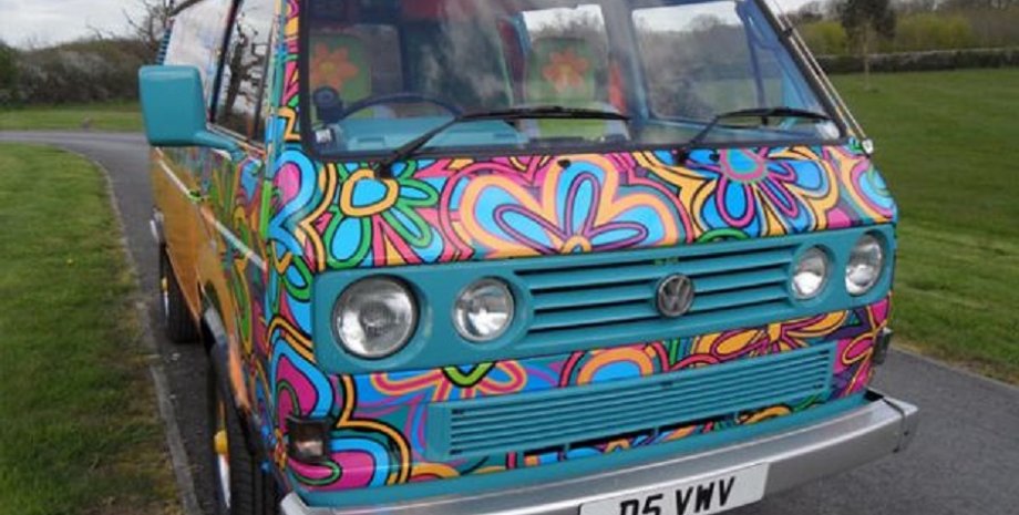 THE GROOVY VAN, Фургон, Volkswagen, Жук, Дизайн, Фото, Авто, Автомобили, Свадьба