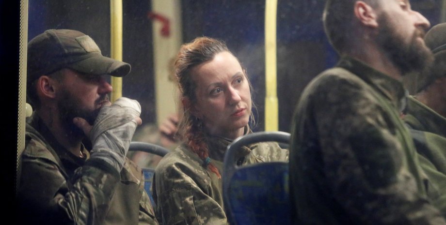 Азовсталь пленные обмен военнопленные полк Азов женщины