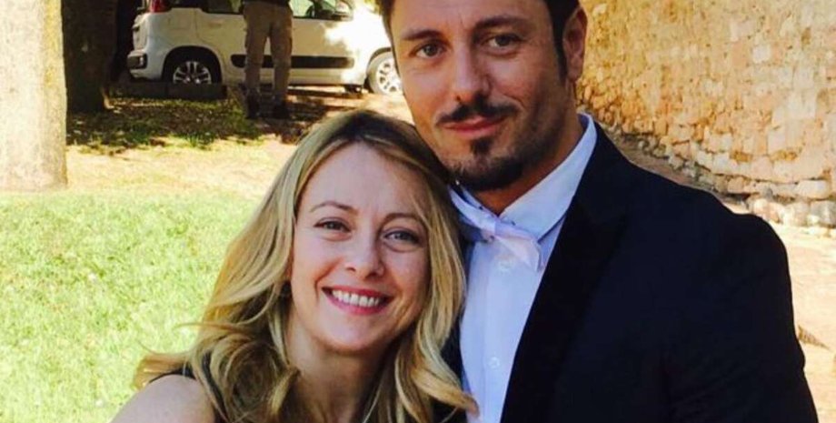 Джоржда Мелони, Андреа Джамбруно, первый джентльмен Италии