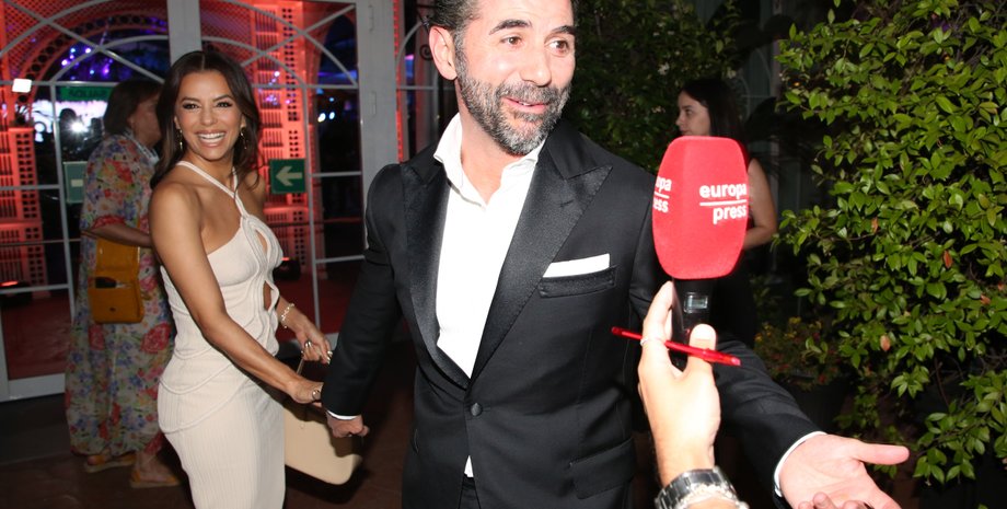 єва лонгорія чоловік, хосе бастон, вечірня кремова сукня, мадрид, хто чоловік єви лонгорії