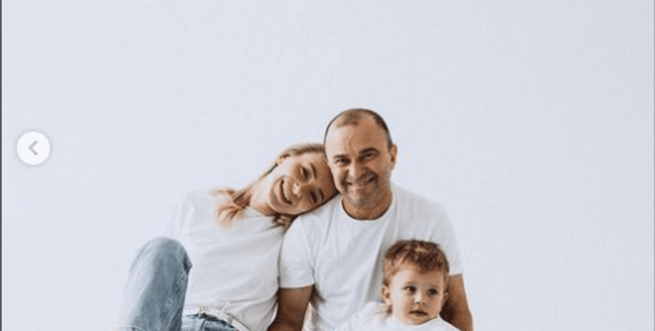 Екатерина Репяхова с Виктором Павликом и сыном Михаилом