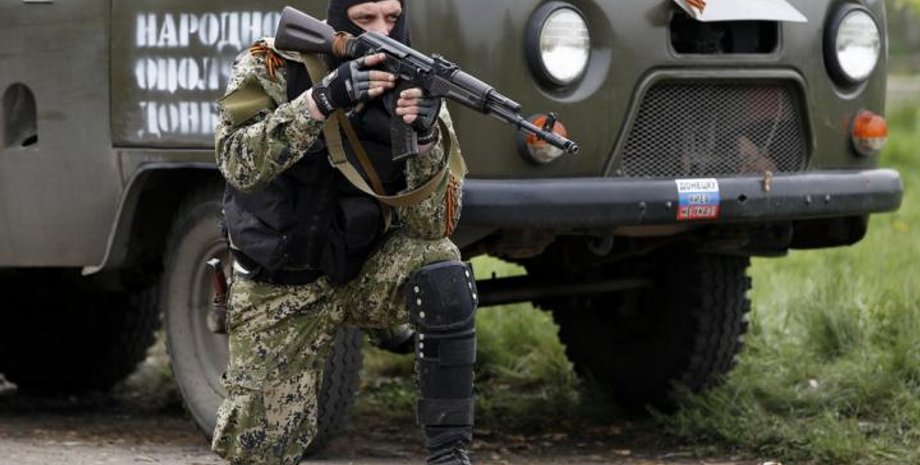 Боевик ДНР / Фото: Новая Газета