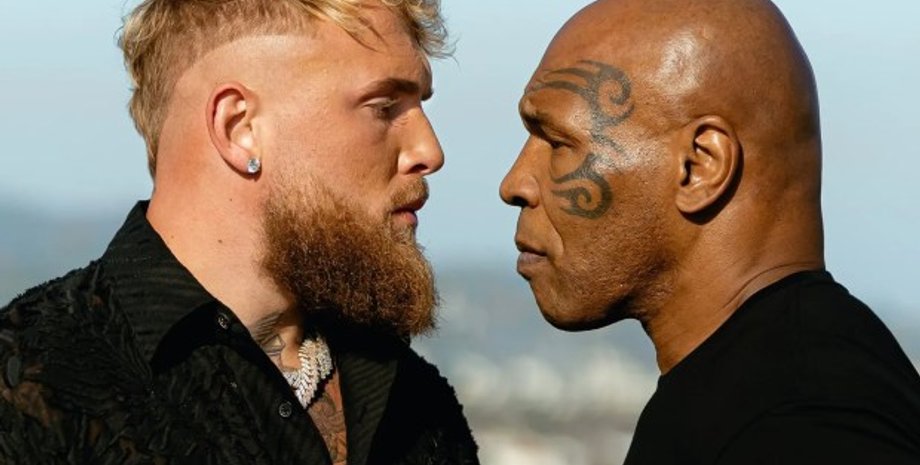 Бой Джейк Пол – Майк Тайсон, тайсон пол, джейк пол майк тайсон, джейк пол майк тайсон, Джейк Пол – Майк Тайсон: гонорары, Джейк Пол и Майк Тайсон: коэффициенты,