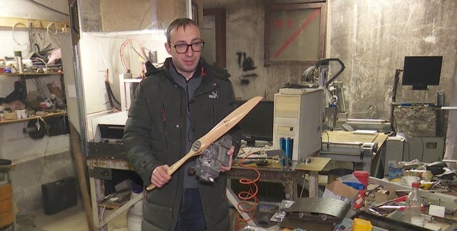 Валерій Бризгалов, дрон