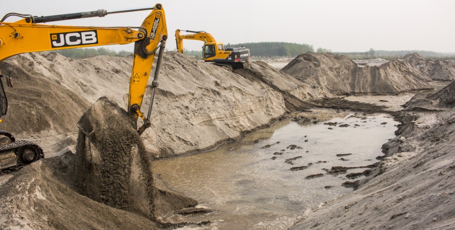 Добыча песка буквально стерилизует океан песок, добыча песка