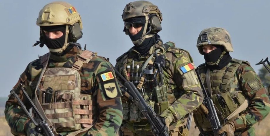 Бойцы спецназа Молдовы