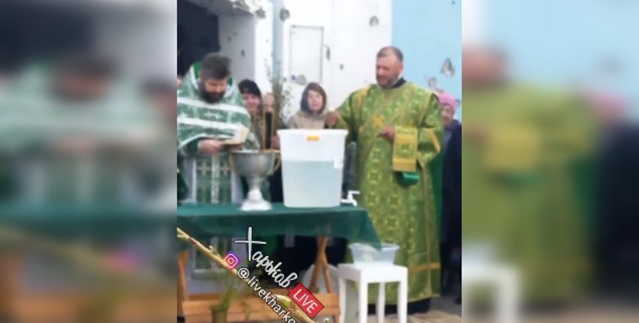 Михаил Добкин, упц мп, церковь упц мп, пятихатки церковь, добкин в церкви