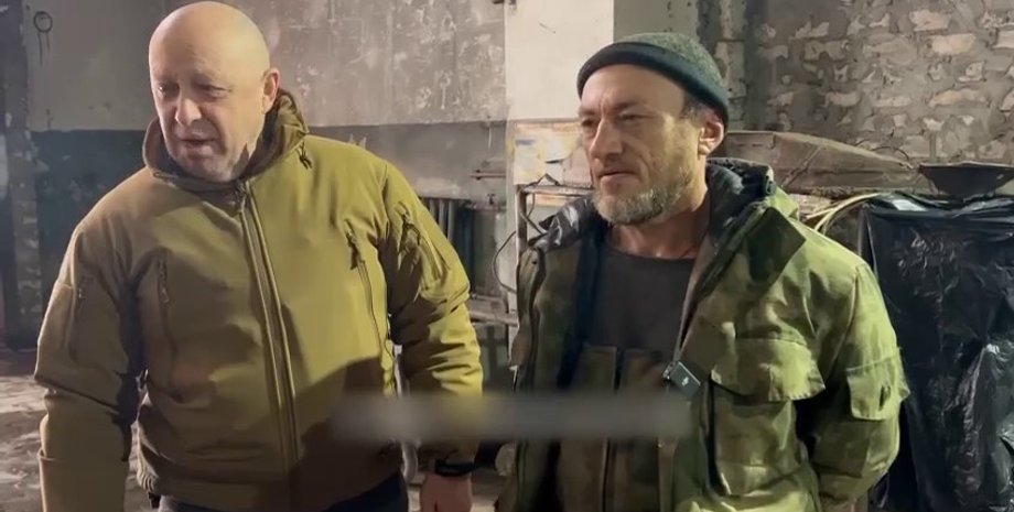 пригожин и якущенко, пригожин и освобожденный зэк, пригожин и вагнеровец якущенко