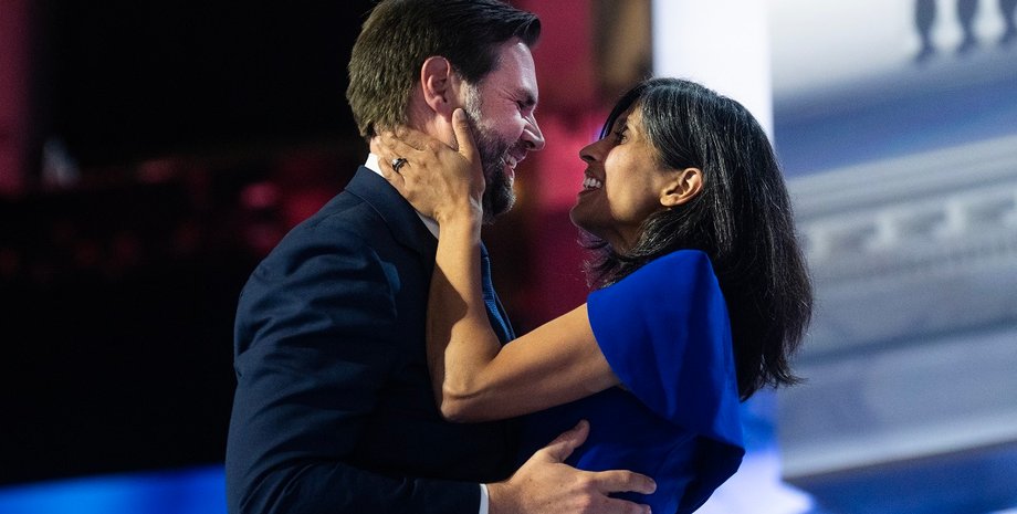 Джей Ди Вэнс, Уша Вэнс, вице-президент США, вторая леди США