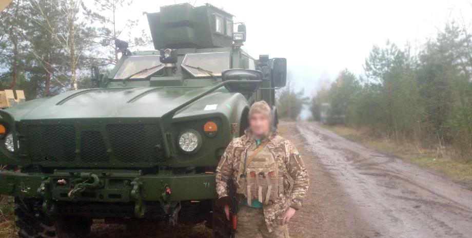 бронемашина Oshkosh M-ATV для ВСУ