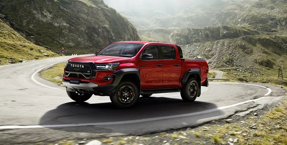 Toyota Hilux GR Sport, Toyota Hilux, Toyota Hilux 2023, новий Toyota Hilux, пікап Toyota