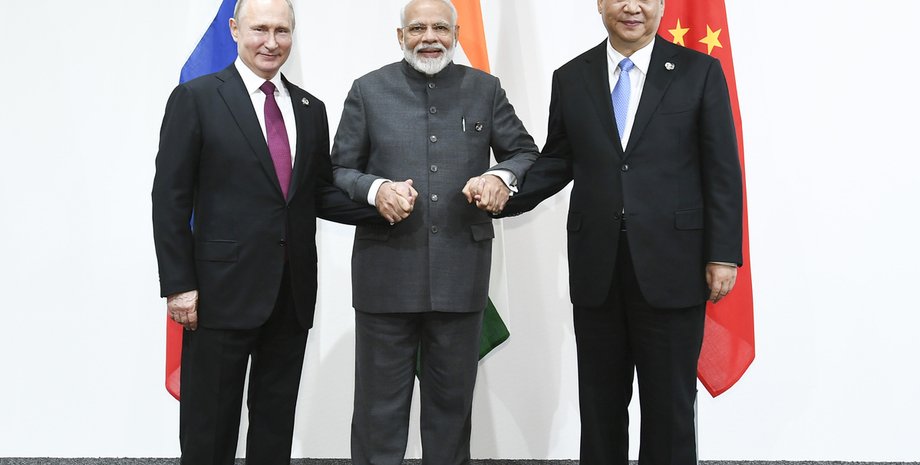 путин, Си Цзиньпин, Владимир Путин, путин и Си Цзиньпин, Нарендра Моди