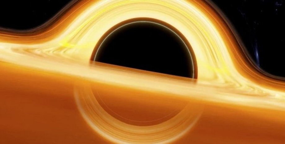Аккреционный диск, черная дыра
