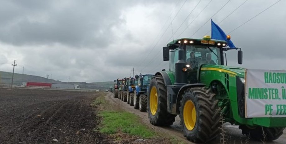 блокада пунктов пропуска на румынской границе, фермеры, украинские грузовики