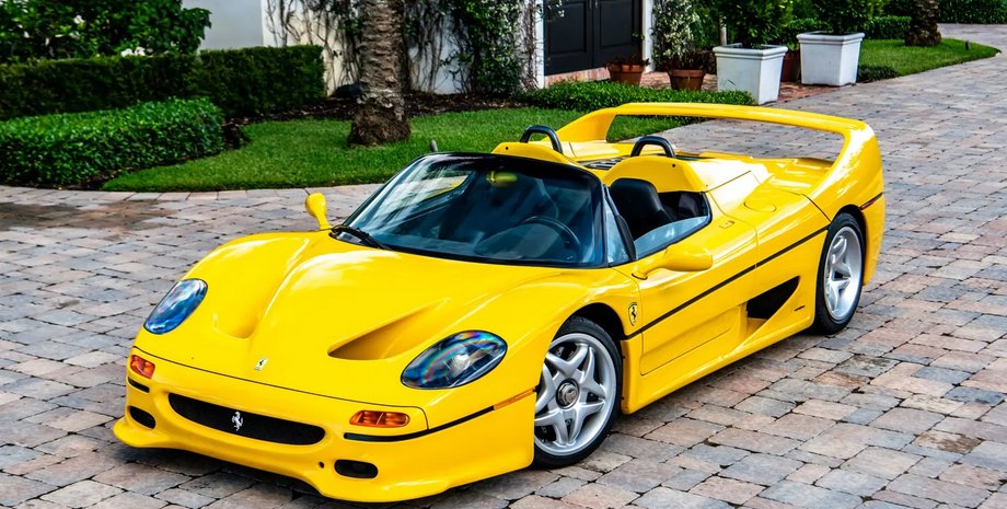 Ferrari F50, Ferrari F50 1995, суперкар Ferrari, Ральф Лорен